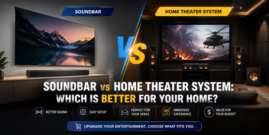 Soundbar vs. Home Theater System: Which Is Better for Your Home?