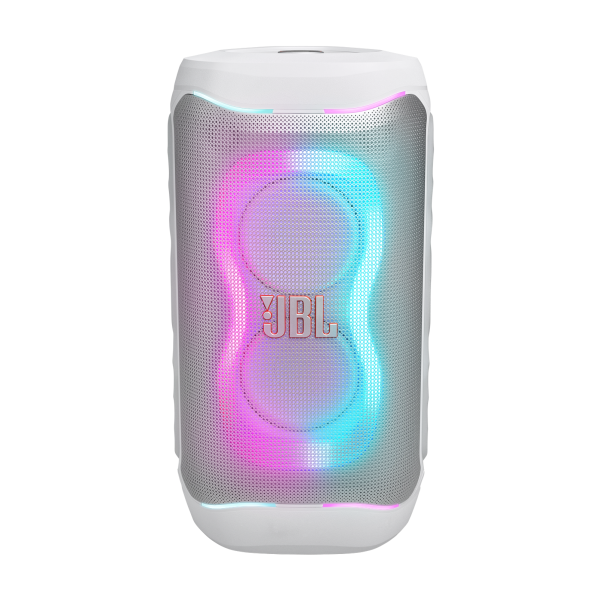 Open Box - JBL PartyBox 130 Splashproof Bluetooth Wireless Party Speaker - White GenZ Electronics