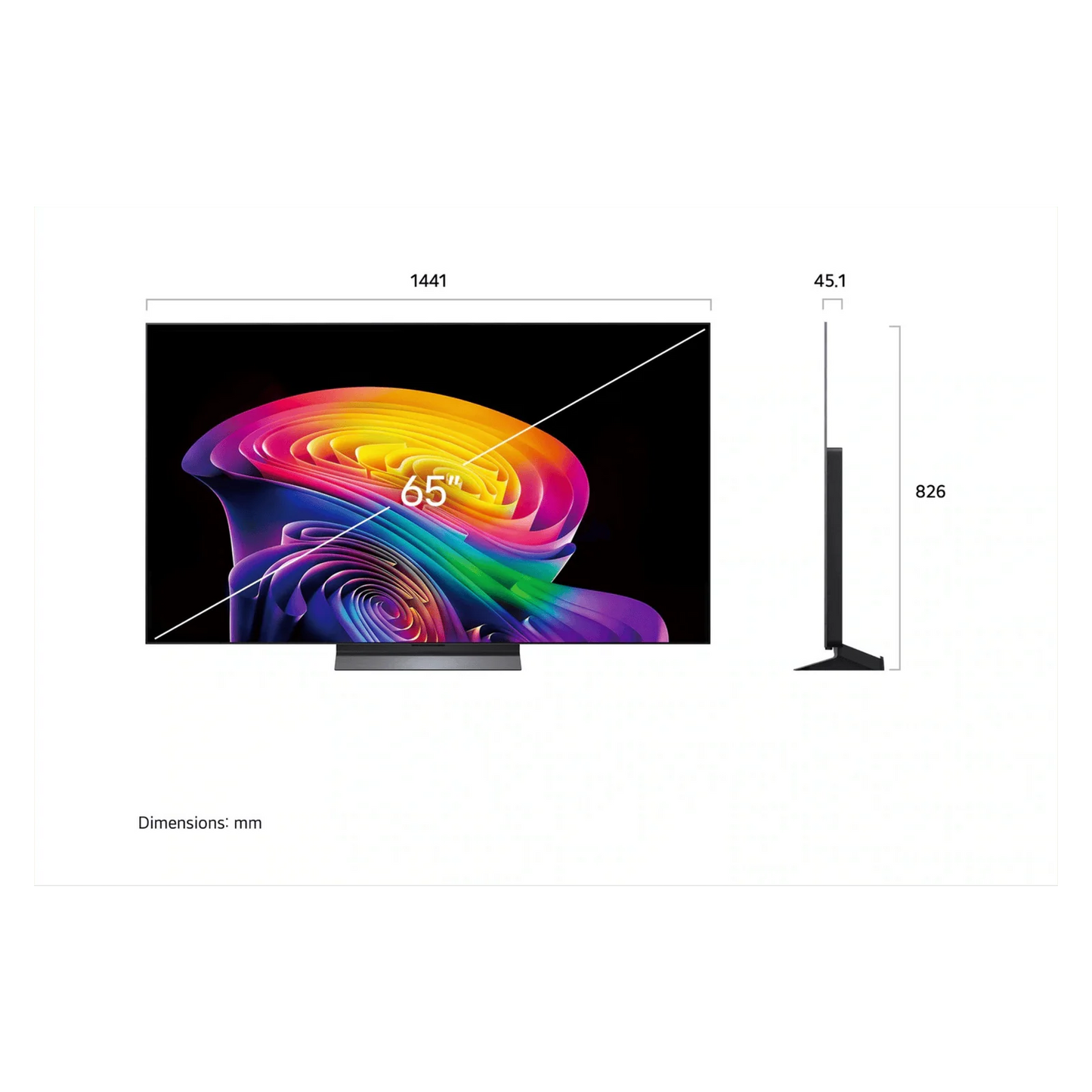 Open Box - LG 65" C6 4K UHD HDR OLED 120Hz Dolby Vision Dolby Atmos webOS Smart TV (OLED65C6PUA.ACC) - 2026