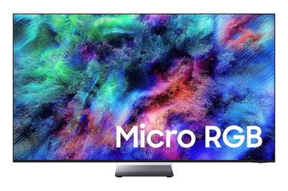 Samsung R95H Micro RGB 4K Vision AI Smart TV displaying vibrant 4K visuals on a sleek micro RGB screen
