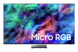 Samsung R95H Micro RGB 4K Vision AI Smart TV displaying vibrant 4K visuals on a sleek micro RGB screen