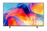 Samsung M70H Mini LED 4K Vision AI Smart TV displaying vibrant 4K images with slim design and sleek bezels.
