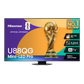 Open-box Hisense 65-inch Mini-LED QLED AI TV with Google TV, 165Hz refresh rate, sleek black screen and slim design