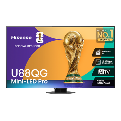 Open-Box Hisense 65" Mini-LED QLED AI TV 165Hz - Google TV