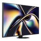 Open-box Hisense 65-inch Mini-LED QLED AI TV with 165Hz refresh rate and Google TV interface, displaying vibrant colorful images.