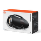 Black JBL Boombox 4 portable Bluetooth speaker with large grille, control buttons on top, and rugged design.