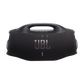 Black JBL Boombox 4 open-box portable Bluetooth speaker with sturdy handle and large speaker grille, perfect for outdoor music.