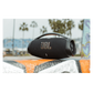JBL Boombox 3 waterproof wireless Bluetooth speaker in black, open box, showing its rugged design and control buttons.
