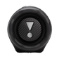 JBL Charge 6 open-box portable Bluetooth speaker in black, showcasing its rugged design and control buttons on top.