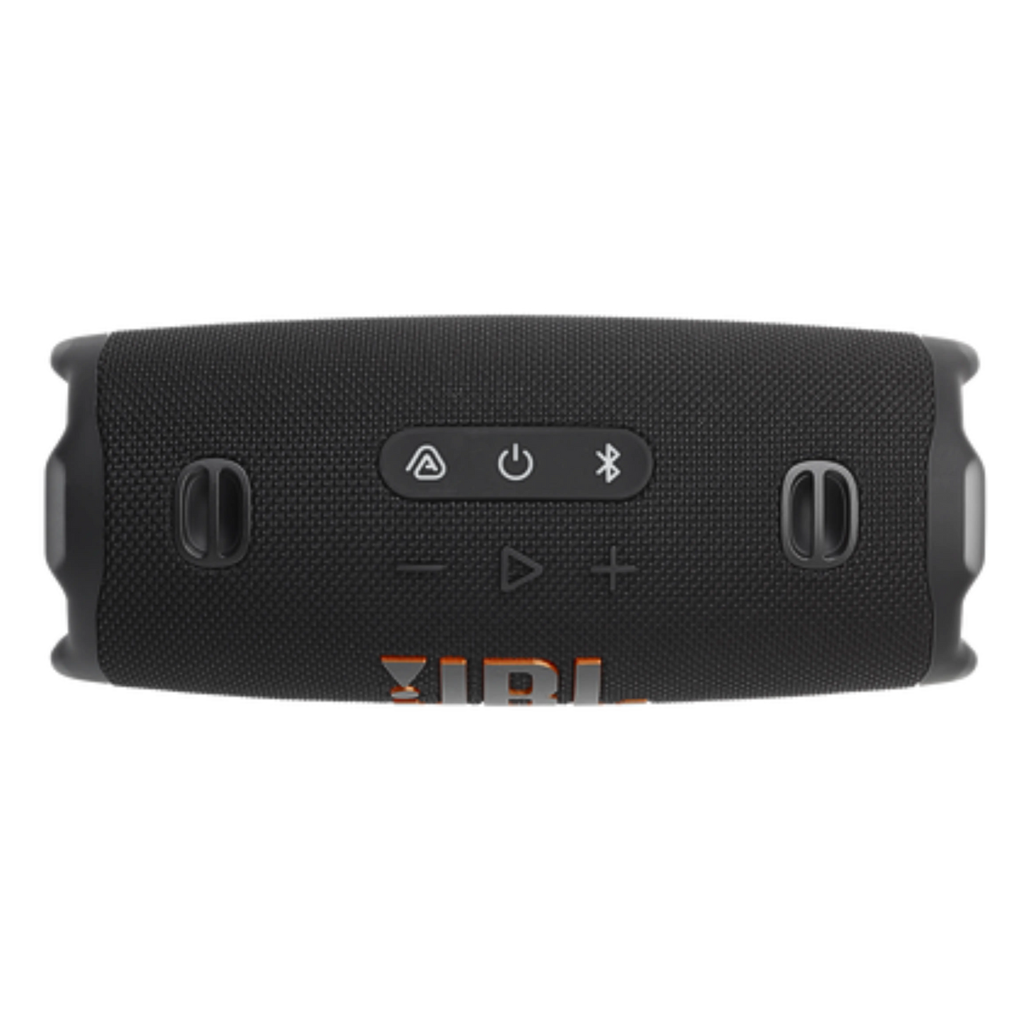 Open-box JBL Charge 6 portable Bluetooth speaker in black with rugged design and built-in power bank feature.
