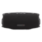 JBL Charge 6 open-box portable Bluetooth speaker in black, showing the sleek design and control buttons on the front.