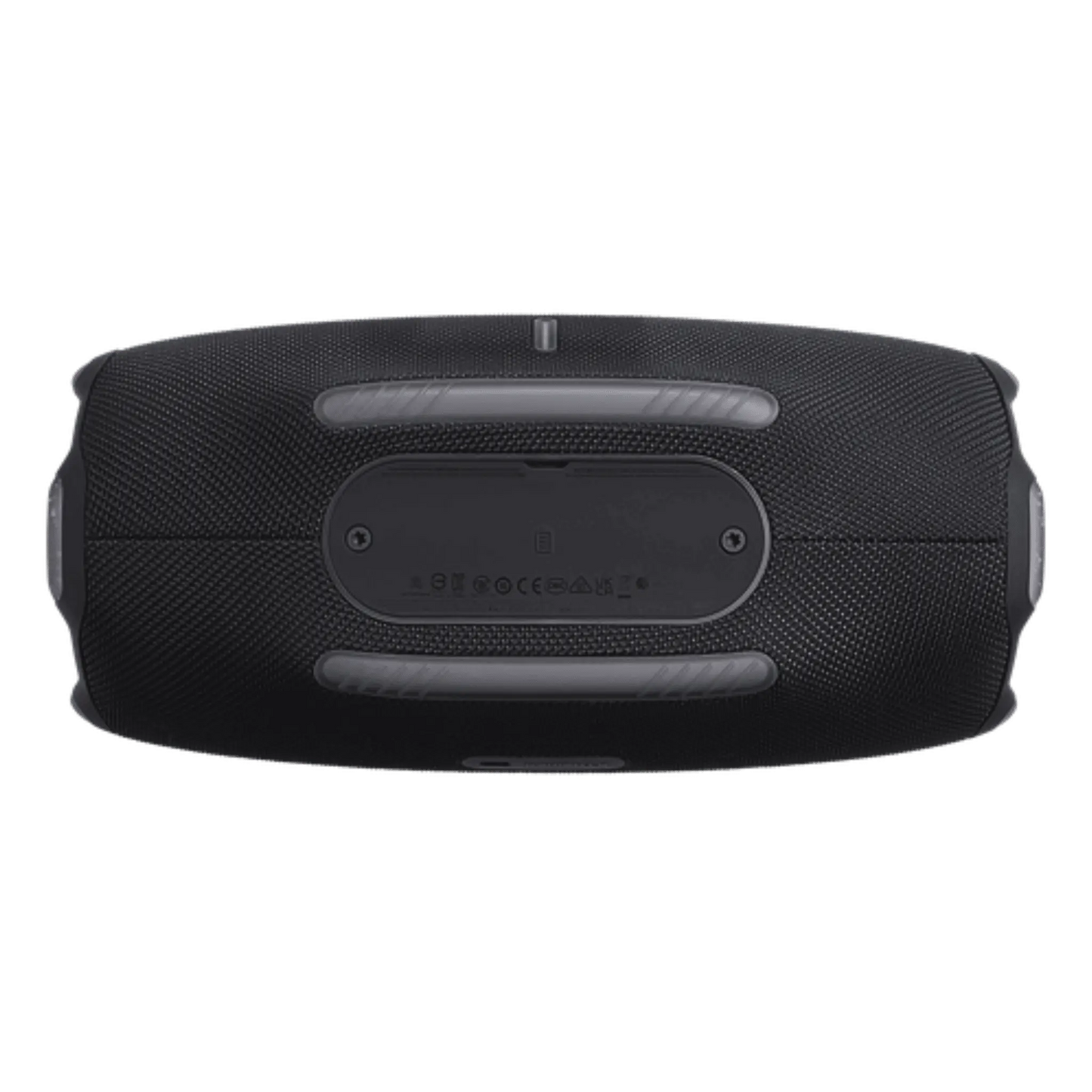 Black JBL Xtreme 4 portable Bluetooth speaker with rugged design and control buttons, open-box condition.