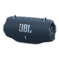 JBL Xtreme 4 portable Bluetooth speaker in blue, open-box electronic device with rugged design and built-in handle.