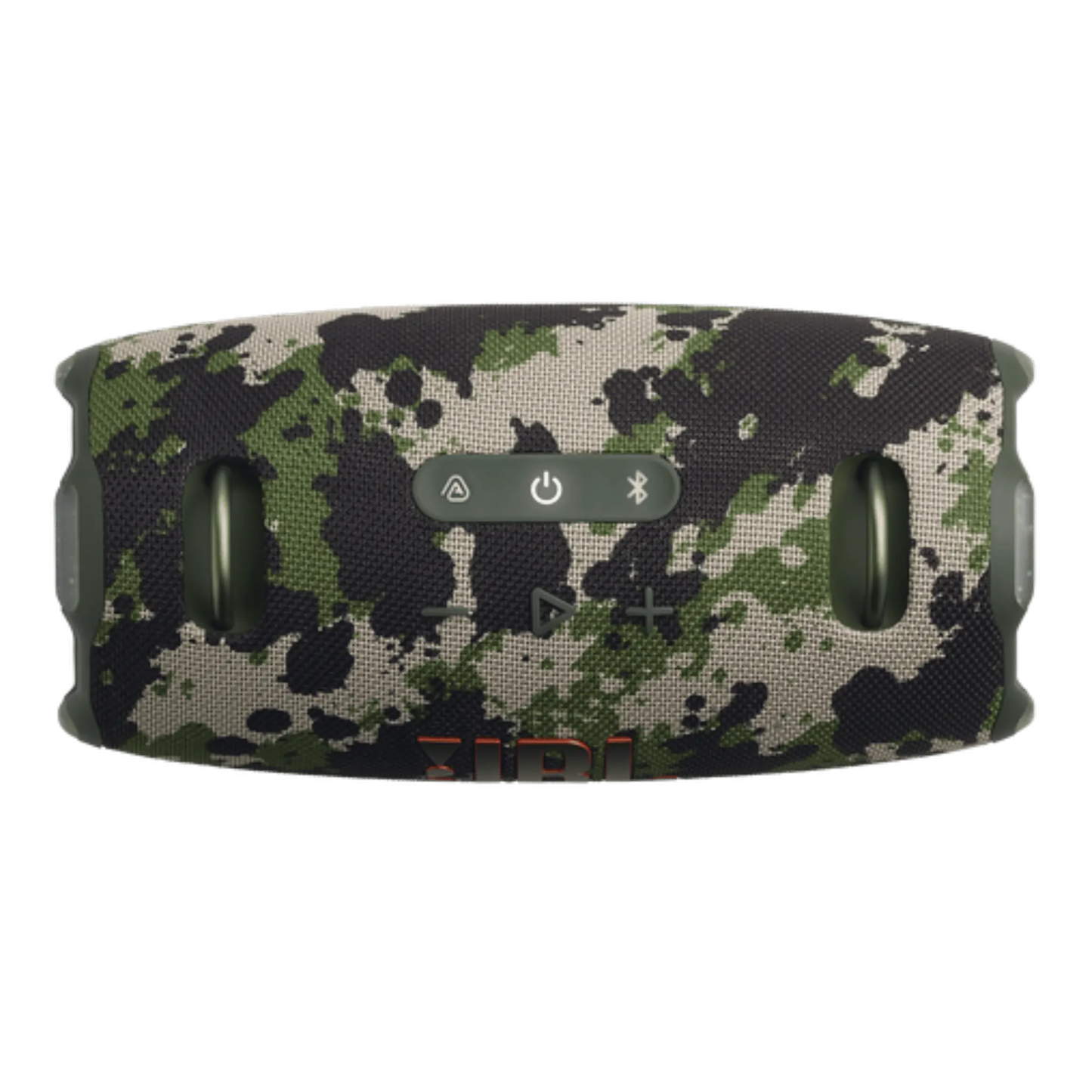 JBL Xtreme 4 portable Bluetooth speaker in camo design, open-box condition, with rugged outdoor-ready features.