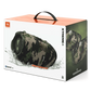 JBL Xtreme 4 portable Bluetooth speaker in camo design, open box, showing rugged exterior and control buttons.