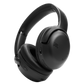 JBL Tour One M2 over-ear headphones with cushioned ear cups and adjustable headband, black color, designed for premium sound.
