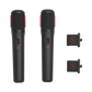 Open box JBL Encore 2 splashproof Bluetooth party speaker with two microphones, featuring portable wireless design and vibrant controls.