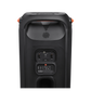 Open box JBL PartyBox 710 party speaker with built-in lights and splashproof design, showcasing its robust, portable audio features.