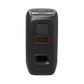 Open box JBL PartyBox Club 120 splashproof Bluetooth wireless speaker in black with control panel and speaker grille visible.