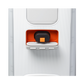 Open box JBL PartyBox Club 120 splashproof Bluetooth wireless speaker in white with control panel and built-in handles.