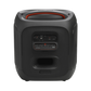 Open box JBL PartyBox Encore Essential 2 portable party speaker with vibrant design and colorful control panel.