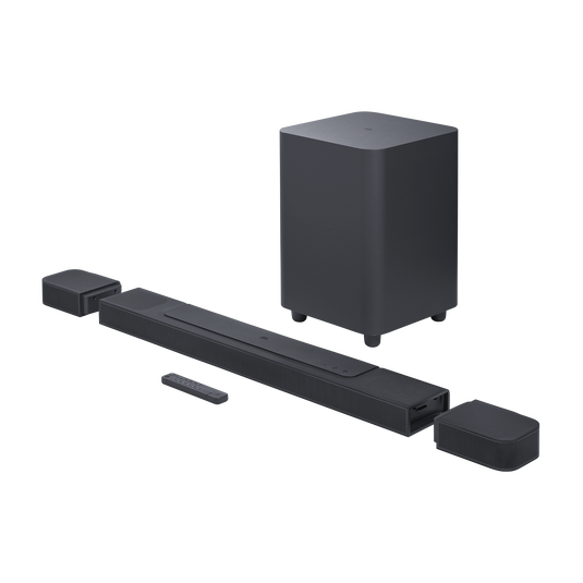 Open box JBL Bar 1000 sound bar with wireless subwoofer, 880-watt 7.1.4 channel Dolby Atmos home theater audio system