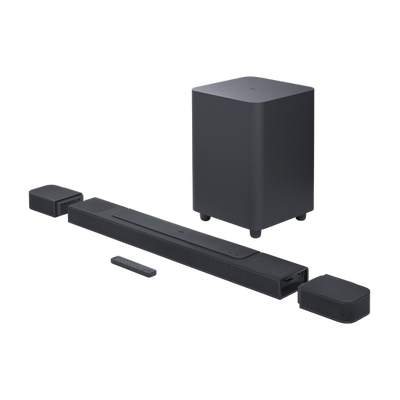 Open Box - JBL Bar 1000 880-Watt 7.1.4 Channel Dolby Atmos Sound Bar with Wireless Subwoofer