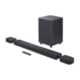 Open box JBL Bar 1000 sound bar with wireless subwoofer, 880-watt 7.1.4 channel Dolby Atmos home theater audio system