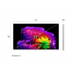 LG 77-inch OLED evo AI G6 4K Smart TV displaying vibrant images on a sleek TV screen with a modern black bezel.