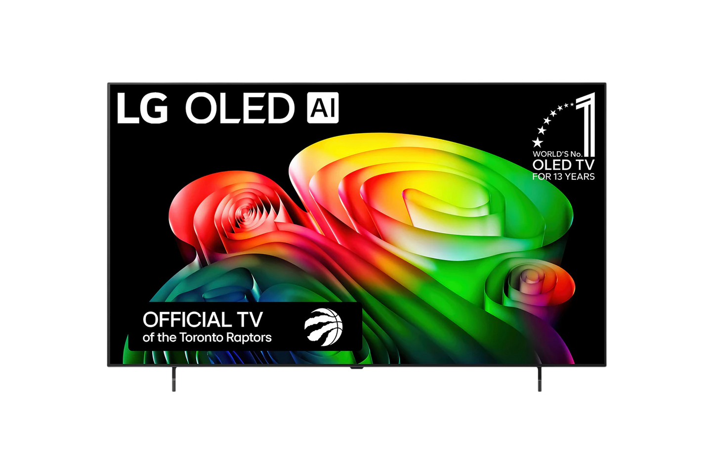 LG 83-inch OLED B6 4K Smart TV displaying vibrant colors and a modern design for immersive viewing.
