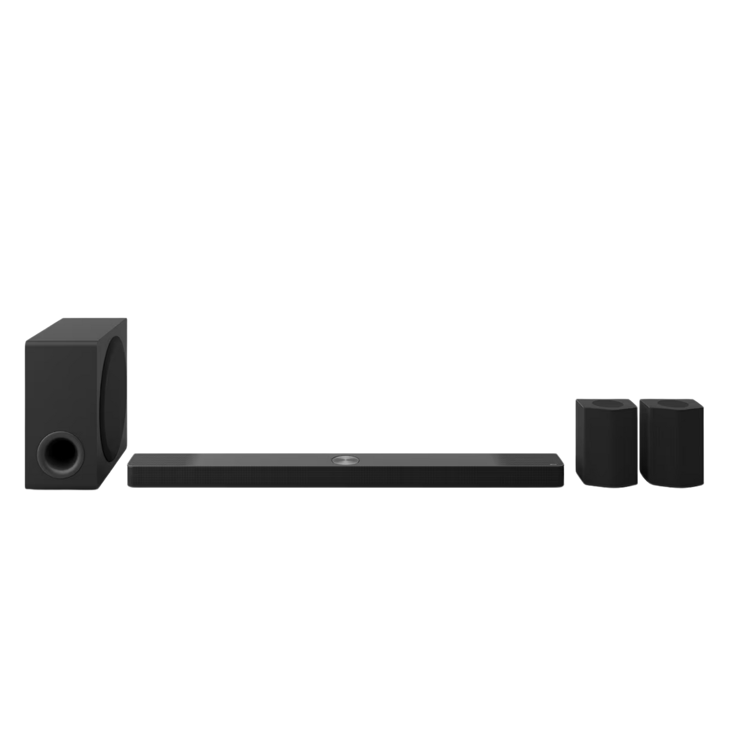 LG S95TR 9.1.5-channel Dolby Atmos home theater soundbar with sleek design and multiple speaker units for immersive audio.