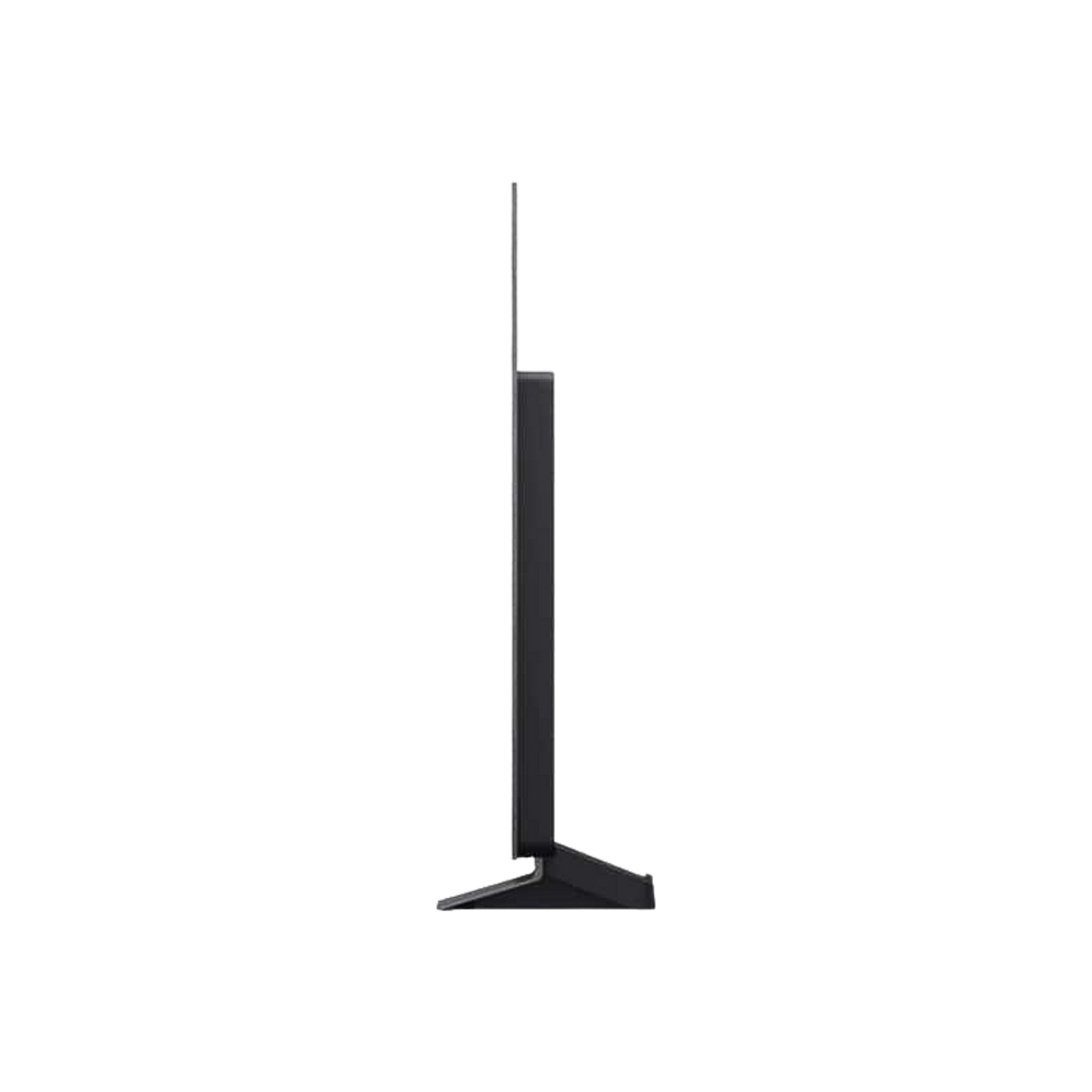 Open box LG 42-inch C5 4K UHD HDR OLED Smart TV showing a sleek black screen and slim design.