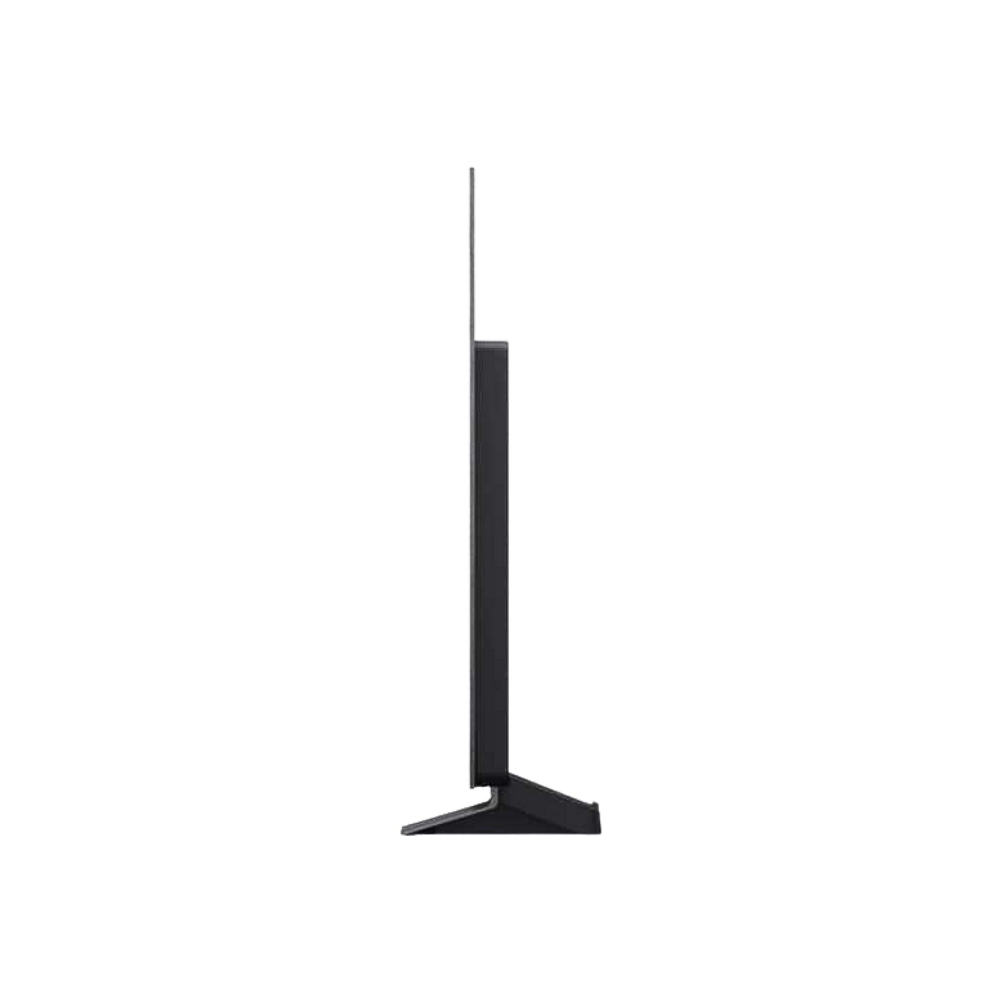 Open box LG 42-inch C5 4K UHD HDR OLED Smart TV showing a sleek black screen and slim design.
