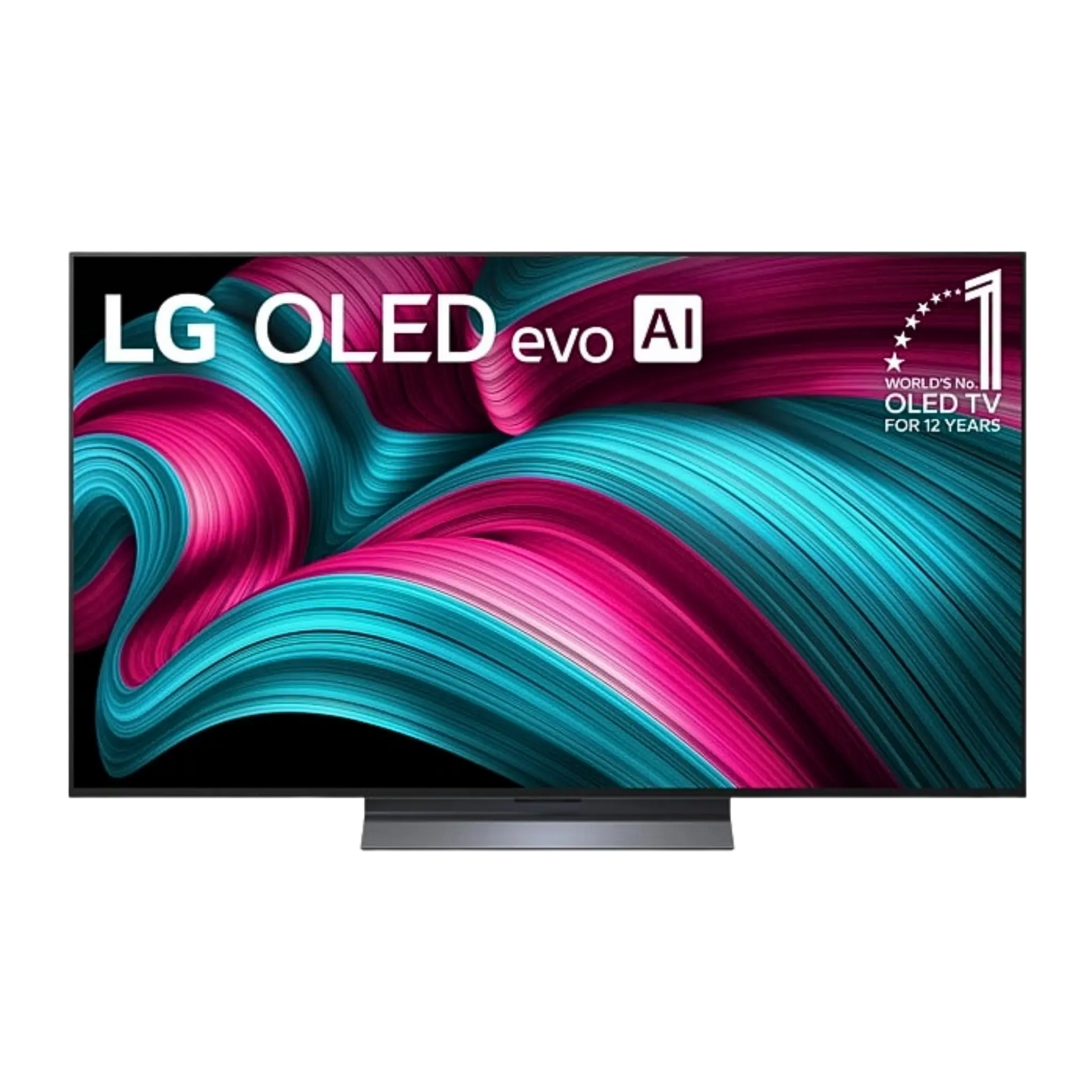 Open box LG 55-inch 4K UHD OLED Smart TV with Web OS and Dolby Vision, model OLED55C5PUA from LG's 2025 C5 Series