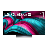 Open box LG 55-inch 4K UHD OLED Smart TV with Web OS and Dolby Vision, model OLED55C5PUA from LG's 2025 C5 Series