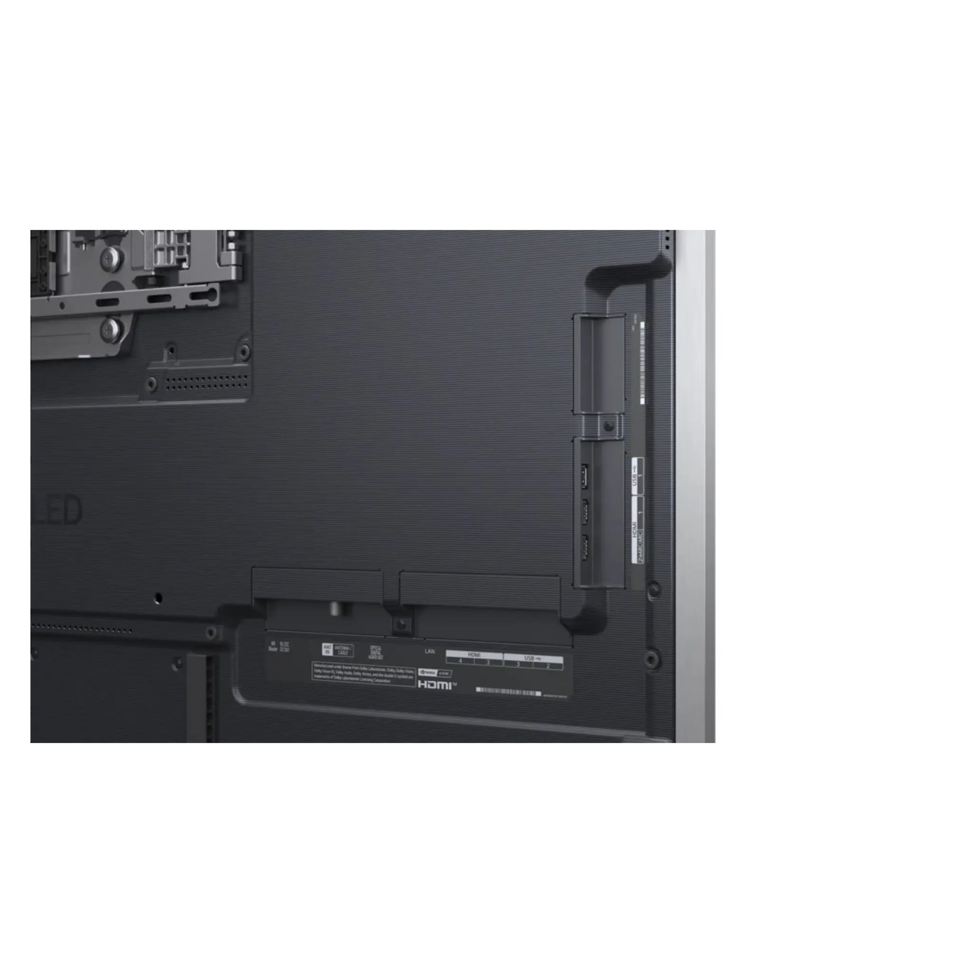 Open box LG 55-inch G5 4K UHD HDR OLED Smart TV with Dolby Vision, 120Hz refresh rate, webOS, sleek modern design.