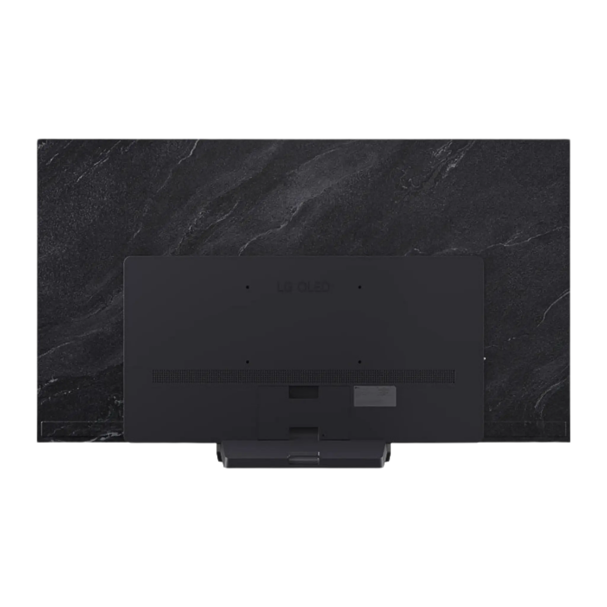 Open box LG 65-inch C5 4K UHD HDR OLED Smart TV display showing vibrant screen and sleek black bezel.