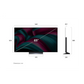 Open box LG 65" C5Y 4K UHD HDR OLED Smart TV showcasing sleek design and vibrant display in a well-lit room setting.