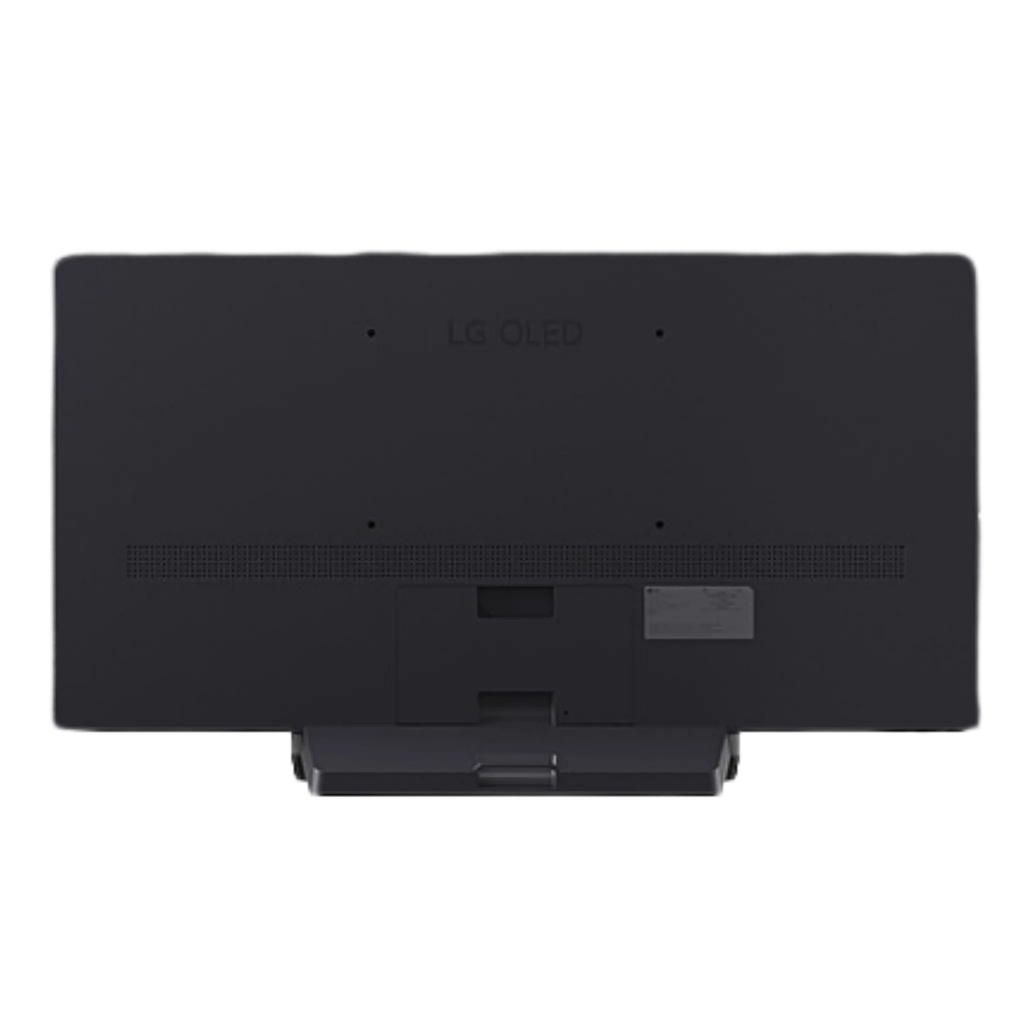 Open box LG 65-inch C5Y 4K UHD HDR OLED Smart TV showing screen with vibrant 4K display and sleek black frame.