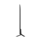 Open box LG 65-inch QNED evo AI 4K UHD HDR Mini-LED Smart TV with sleek black design and screen display showing vibrant colors.