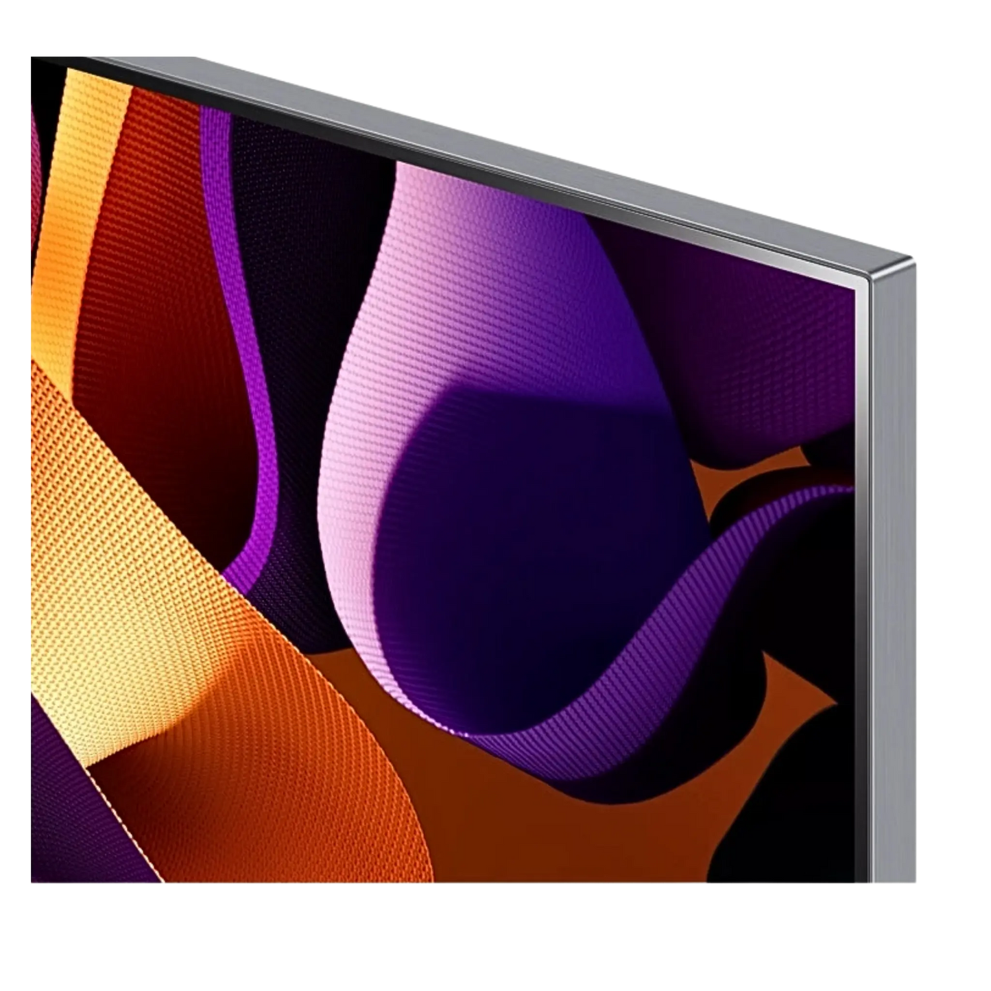 Open box LG 77-inch 4K UHD HDR OLED evo G4 Smart TV with webOS, sleek electronics display, and vibrant picture quality.