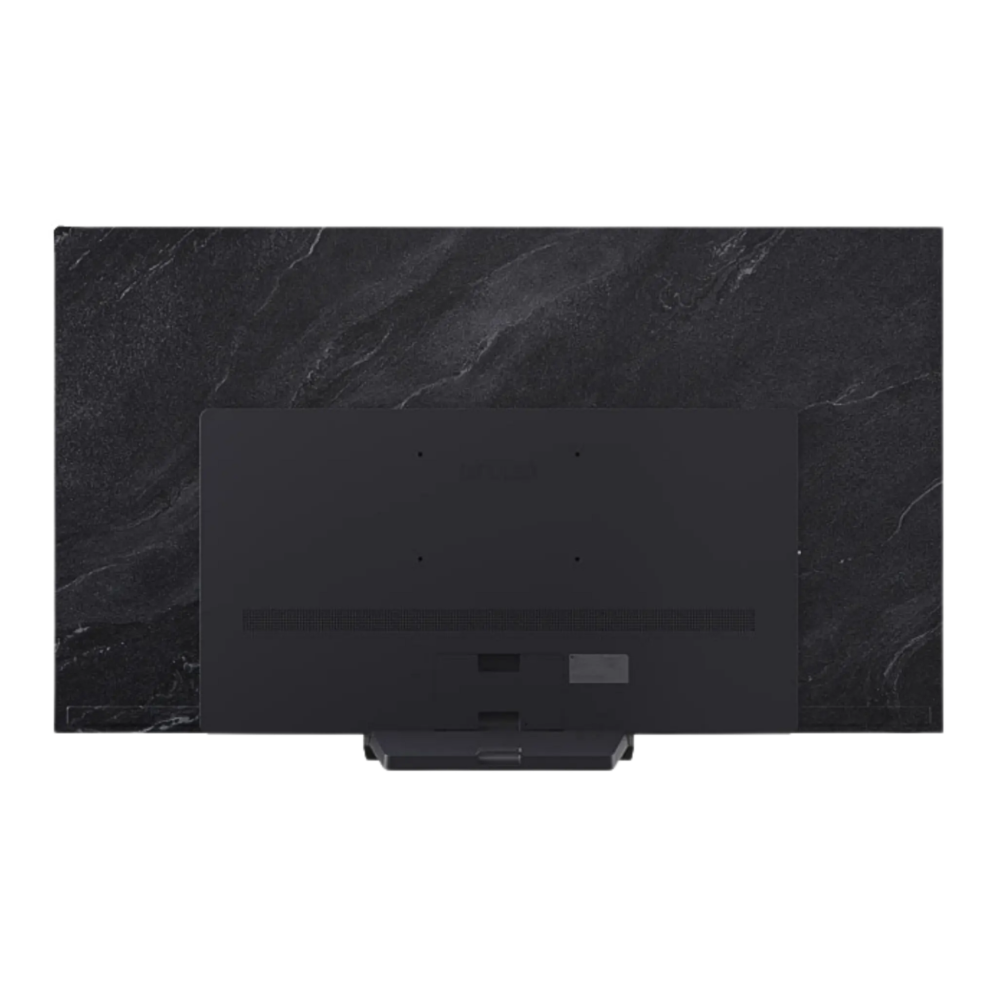 Open box LG 77-inch C5 4K UHD HDR OLED Smart TV displaying vibrant colors and a sleek black frame.