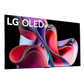 Open box LG G3 55-inch 4K UHD HDR OLED evo Gallery Smart TV with webOS, showcasing sleek design and vibrant display.