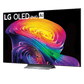 LG 83-inch OLED evo AI C6 4K Smart TV displaying vibrant visuals, sleek design, and thin bezels.