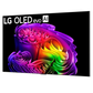 LG 55-inch G6 4K UHD HDR OLED TV with wall mount, smart webOS interface, Dolby Vision, and 120Hz refresh rate.