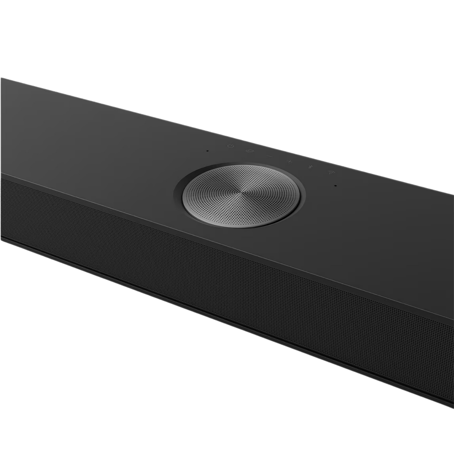 LG S95TR 9.1.5ch soundbar with wireless subwoofer and rear speakers, showcasing the sleek soundbar design and included audio components.