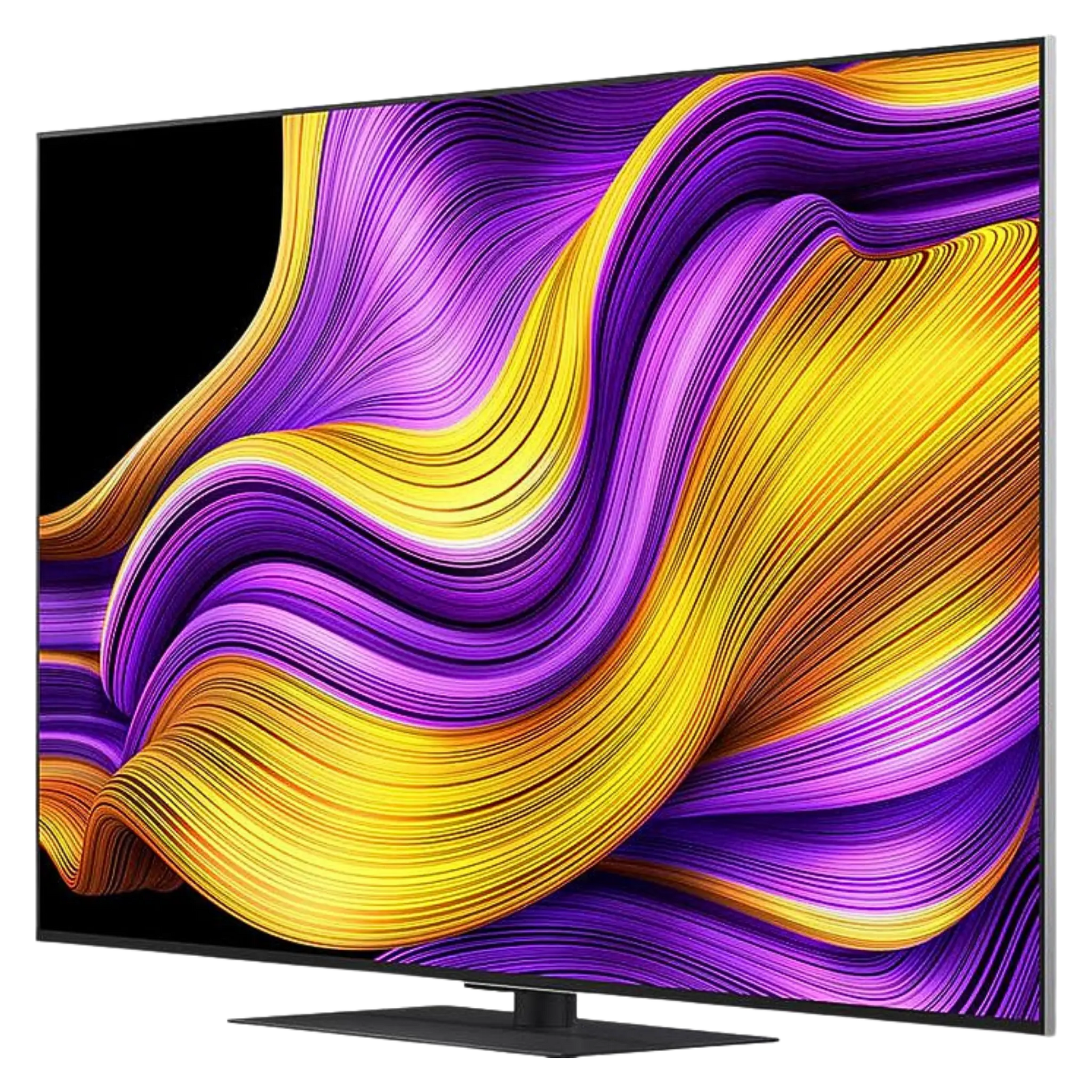 Refurbished LG 77-inch G5 4K UHD HDR OLED Smart TV with Dolby Vision, 120Hz refresh rate, webOS, and sleek design.