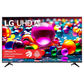 LG 75-inch UA7000 4K UHD HDR LED Smart TV displaying vibrant 4K picture with webOS interface and sleek design.