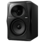 Pioneer DJ VM-50 active speakers with sleek black design, showcasing their front panel and speaker grills.
