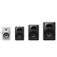 Pioneer DJ VM-70 active speakers with black finish, featuring large speaker cones and control panels for professional audio.